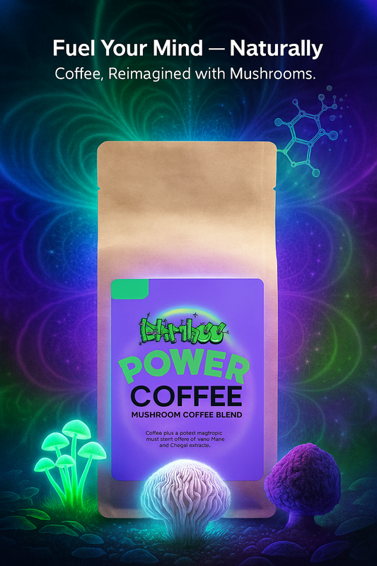 Mushroom Coffee Fusion - Lion’s Mane & Chaga 4oz